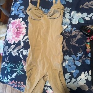 SKIMS Nude Sculpting Bodysuit with Built-In Cups